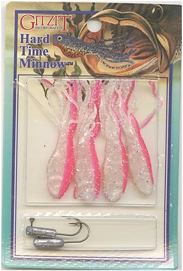 2 Hard Time Minnow #520 in old packaging